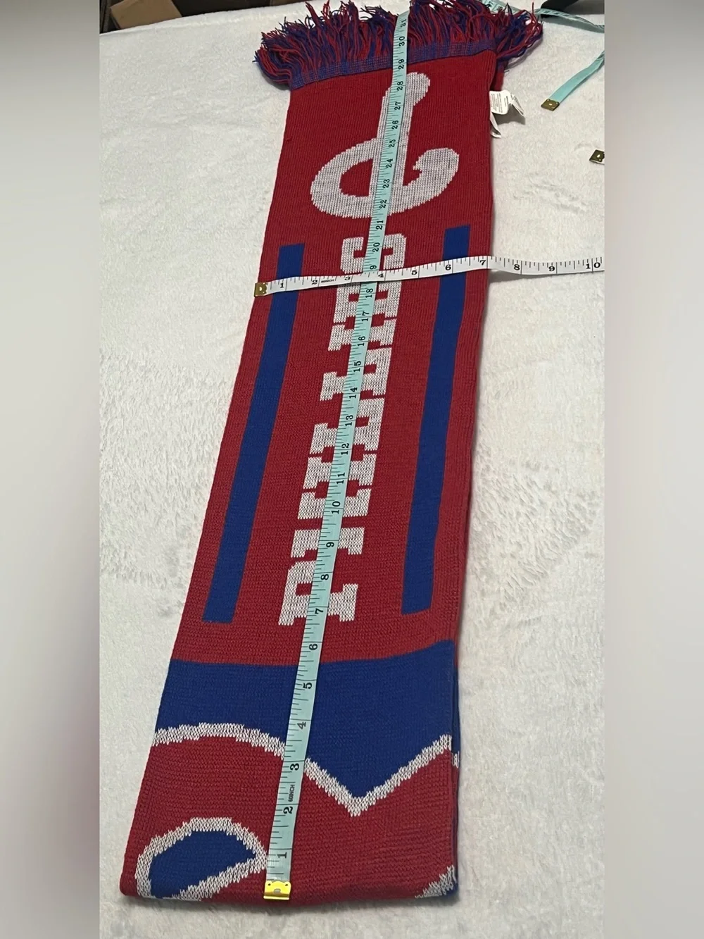 FOCO Philadelphia Phillies MLB Team Logo Scarf
